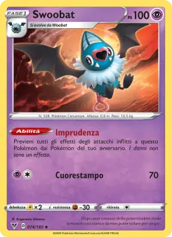 Swoobat, Voltaggio Sfolgorante Nº 74 Normal