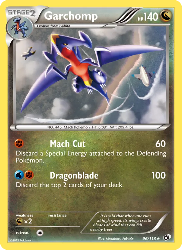 Garchomp, Legendary Treasures No. 96