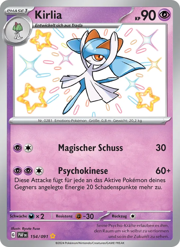 Kirlia, Paldeas Schicksale Nº 154