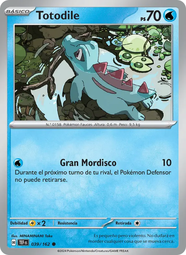 Totodile, Fuerzas Temporales No. 039