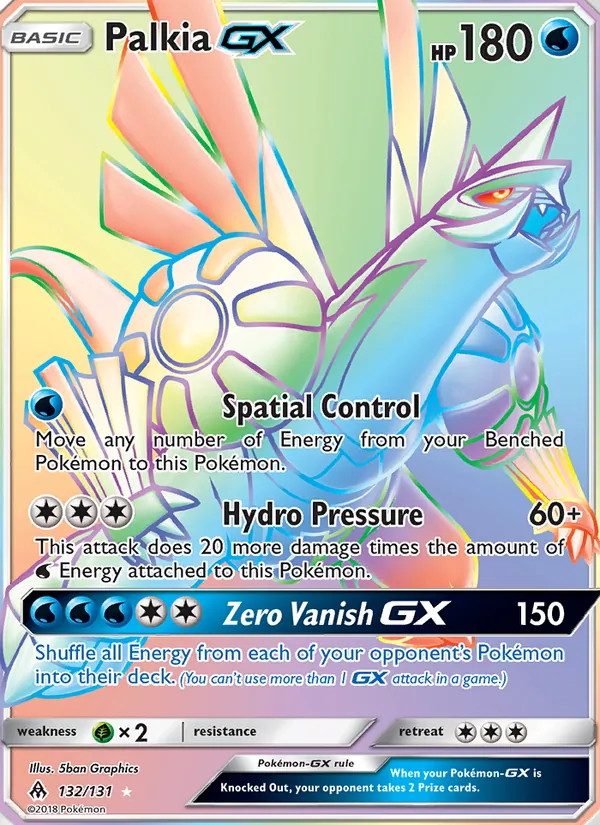Palkia GX, Forbidden Light Nº 132