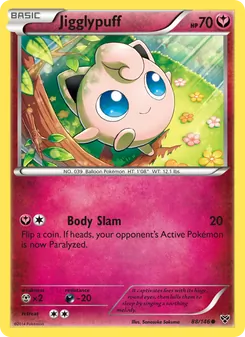 Jigglypuff, XY No. 88 Normal