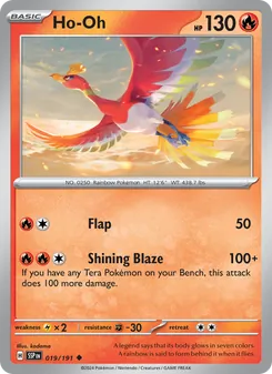 Ho-Oh, Surging Sparks No. 019