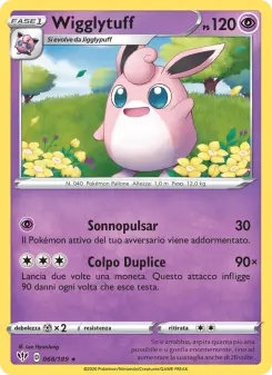 Wigglytuff, Fiamme Oscure Nº 68 Normal