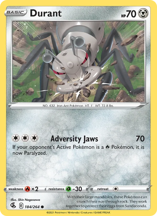 Durant, Fusion Strike No. 184