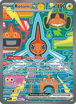 Rotom-ex, Fatale Flammen Nº 126 Holo