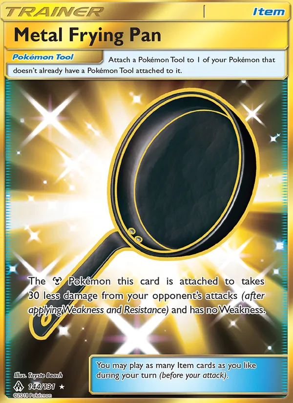 Metal Frying Pan, Forbidden Light No. 144