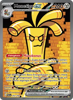 Monetigo-ex, Paradoxrift Nº 252 Holo