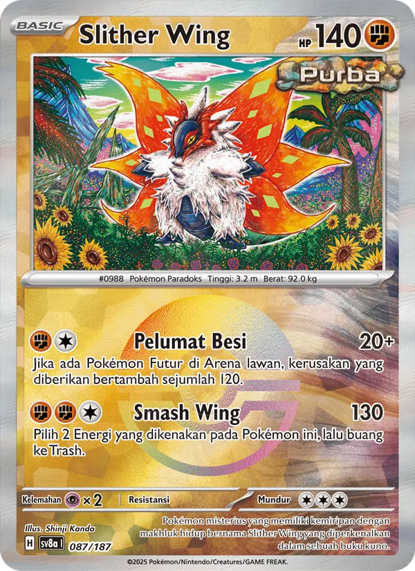 Slither Wing, Festival Terastal ex No. 087
