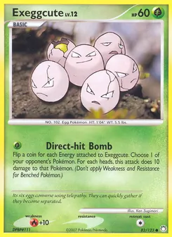 Exeggcute, Mysterious Treasures No. 82 Normal