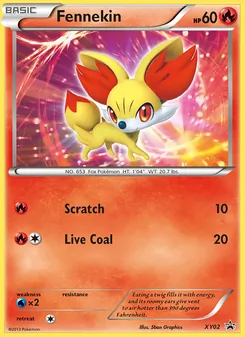Fennekin, XY Black Star Promos No. XY02