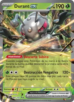 Durant ex, Chispas Fulgurantes No. 004 Holo