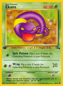 Ekans, Fossil Nº 46 Normal