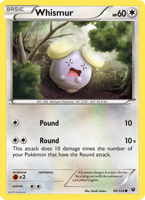Whismur, Fates Collide Nº 80
