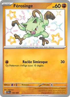 Férosinge, Destinées de Paldea Nº 169 Holo