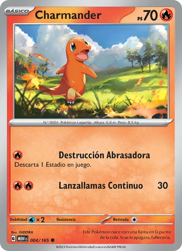 Charmander, 151 No. 004
