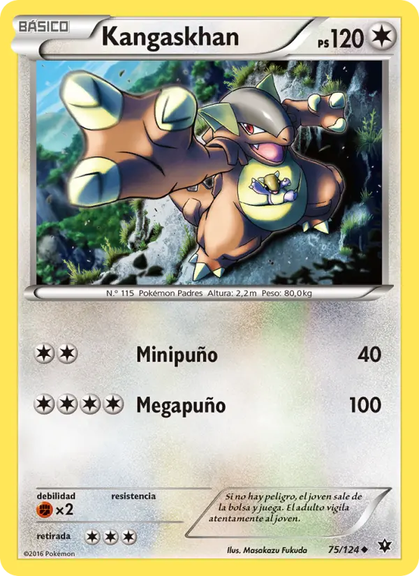 Kangaskhan, Destinos Enfrentados Nº 75