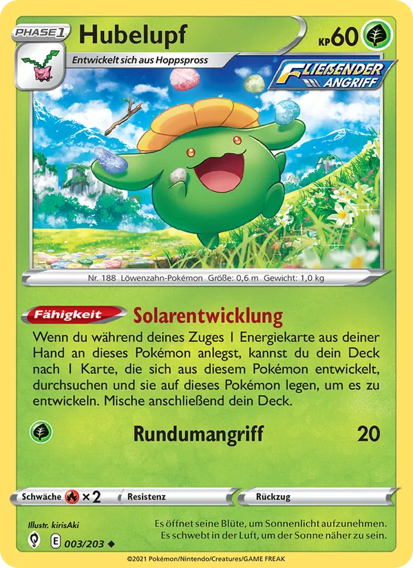 Hubelupf, Drachenwandel Nº 3