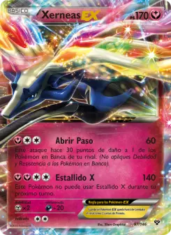 Xerneas EX, XY No. 97 Normal