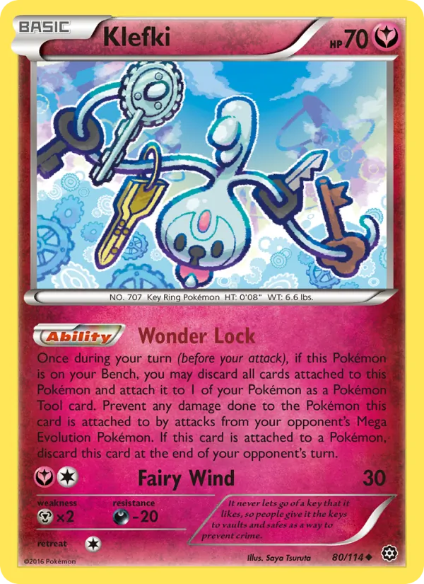 Klefki, Steam Siege No. 80