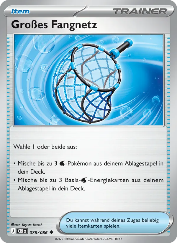 Großes Fangnetz, Wachsendes Chaos Nº 078
