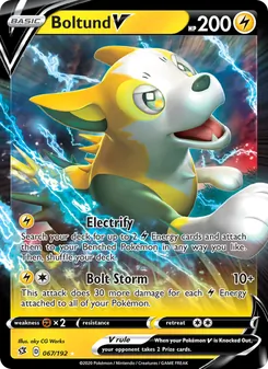 Boltund V, Rebel Clash No. 67 Holo