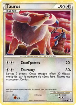 Tauros, Déchaînement No. 41 Normal