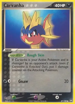 Carvanha, Power Keepers No. 47 Normal