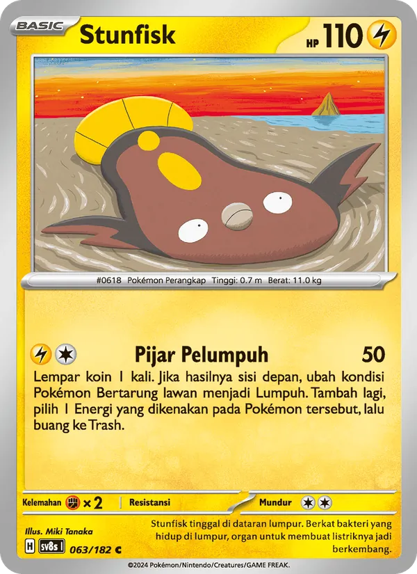 Stunfisk, Kilat Rasi No. 063