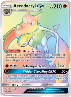 Aerodactyl GX, Bund der Gleichgesinnten Nº 244 Normal