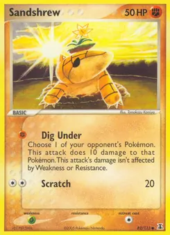 Sandshrew, Delta Species Nº 82 Normal