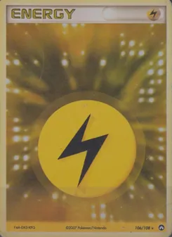 Énergie Électrique, EX Gardiens du Pouvoir Nº 106 Holo