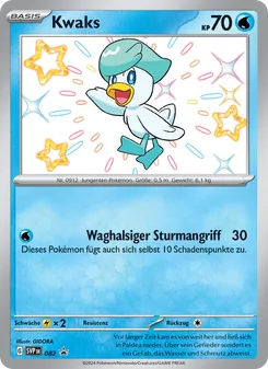 Kwaks, SVP Black Star Promos No. 082 Holo