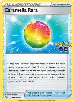 Caramella Rara, Pokémon GO No. 069 Normal