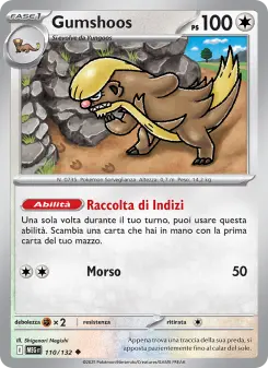 Gumshoos, Megaevoluzione No. 110 Normal