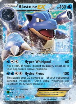 Blastoise EX, Generations No. 17 Normal