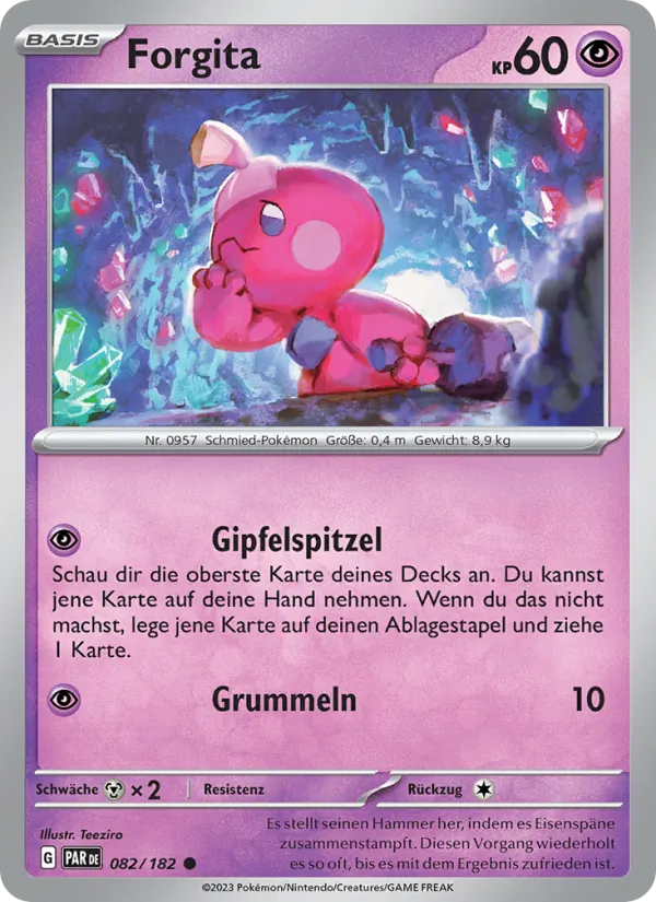 Forgita, Paradoxrift No. 082