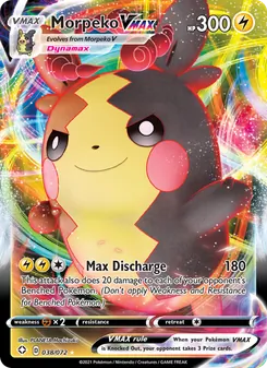 Morpeko VMAX, Shining Fates No. 38 Holo