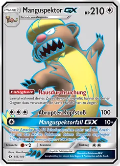 Manguspektor GX, Sonne & Mond No. 145 Normal