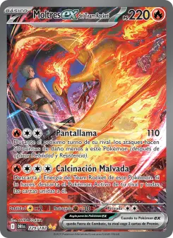 Moltres ex del Team Rocket, Rivales Predestinados Nº 229 Holo