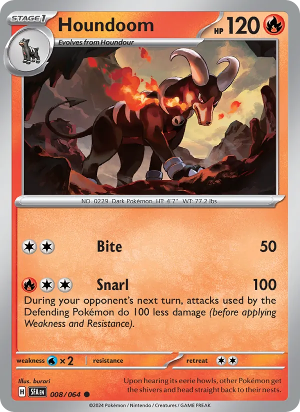 Houndoom, Shrouded Fable Nº 008