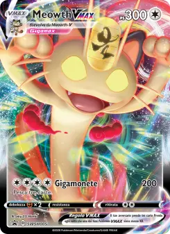 Meowth VMAX, SPSC Promo Nº SWSH005 Holo