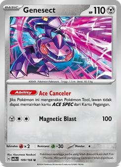 Genesect, Bimbingan Rasi No. 109 Normal