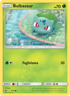 Bulbasaur, Leggende Iridescenti Nº 1 Normal