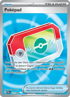 Poképad, Optimale Ordnung No. 113 Holo