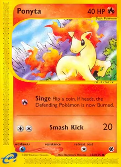 Ponyta, Expedition Base Set No. 126 Normal