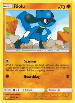 Riolu, Ultra-Prisma No. 66 Normal
