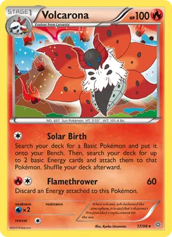 Volcarona, Ancient Origins No. 17 Normal