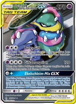 Sleimok & Alola-Sleimok GX, Kräfte im Einklang Nº 197 Normal