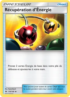 Récupération d’Énergie, Soleil et Lune No. 116 Normal